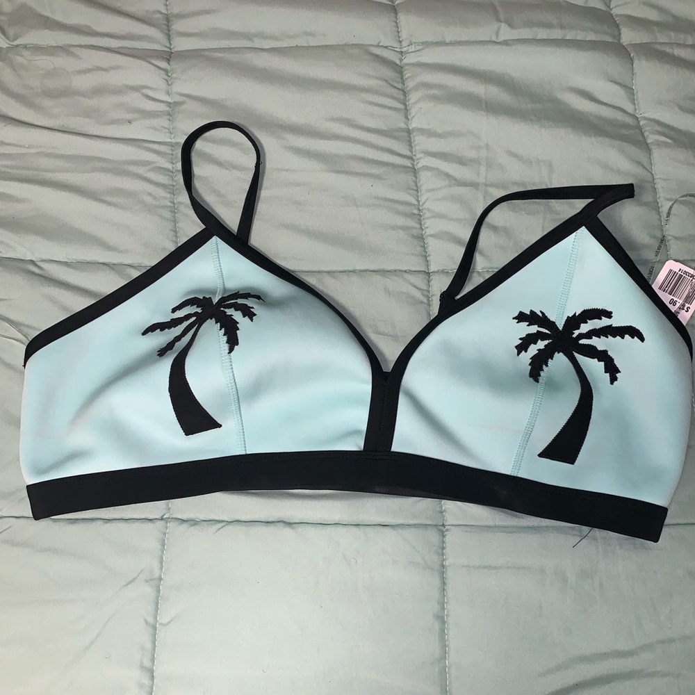 Palm tree bikini top